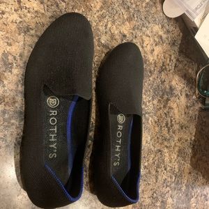 Rothy’s black loafers